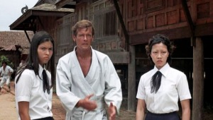 Bond pretends to know martial arts while these school girls kick actual ass
