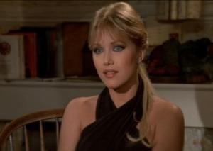 Tanya Roberts as Stacey Sutton - she excels at being kidnapped